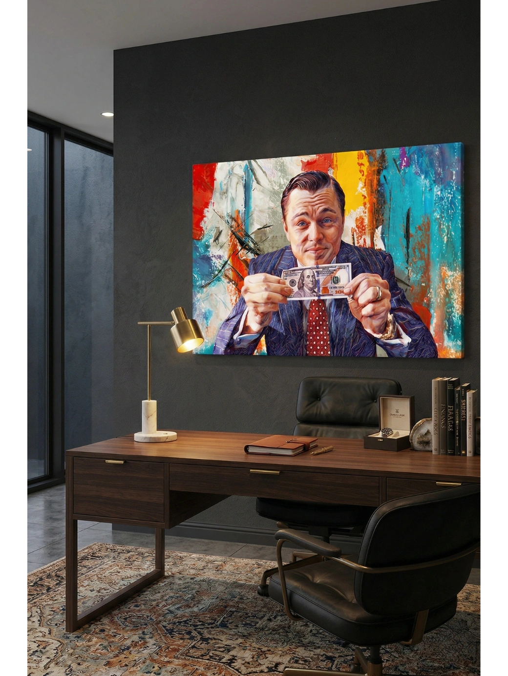 Wolf of Wall Street — Jordan Belfort Pop Art
